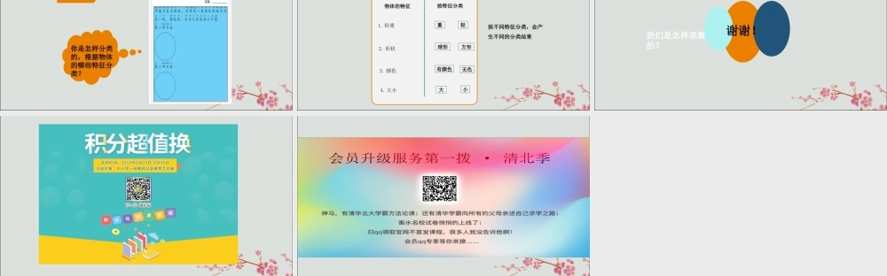 一年级科学下册 我们周围的物体 1.4《给物体分类》课件 教科版-教科版小学一年级下册自然科学课件