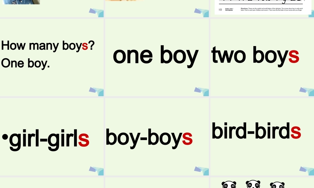 一年级英语上册 Module 2 Unit 1 What’s your name课件2 外研版（一起）-外研版小学一年级上册英语课件