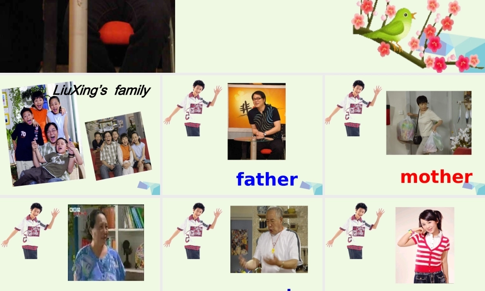 一年级英语上册 Module 10 Unit 1 That is my father课件2 外研版（一起）-外研版小学一年级上册英语课件