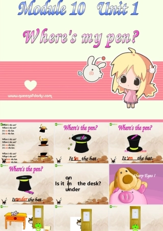 一年级英语上册 Module 10 Unit 1(5)课件 外研版