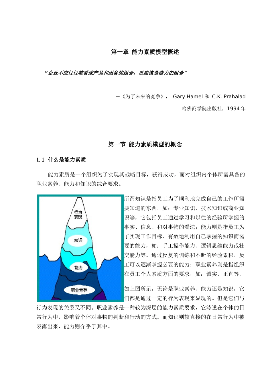 规章制度xxx公司能力素质模型手册_第3页