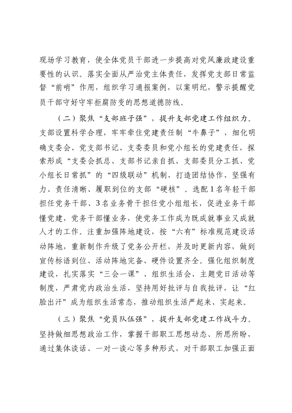 市统计局党支部2025年前三季度党建工作总结_第2页