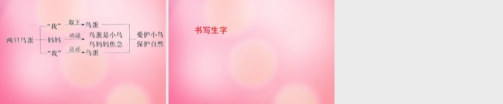 一年级语文下册 9 两只鸟蛋教学（第二课时）课件 新人教版-新人教版小学一年级下册语文课件