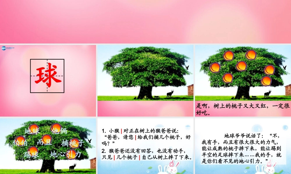 一年级语文下册 31 地球爷爷的手教学课件 新人教版-新人教版小学一年级下册语文课件