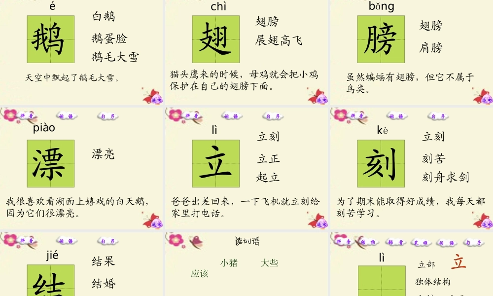 一年级语文下册 第4单元 19《小猪画画》课件4 语文S版-语文S版小学一年级下册语文课件
