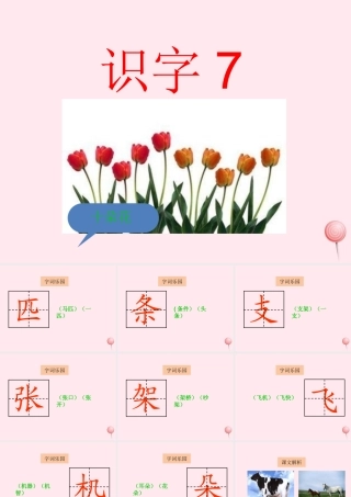 一年级语文下册 识字7课件 湘教版-湘教版小学一年级下册语文课件