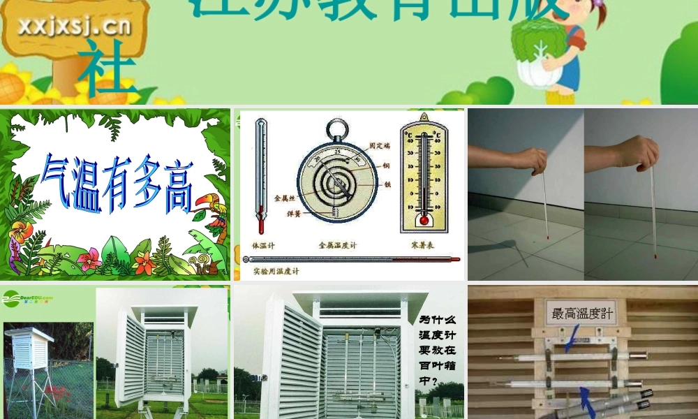 三年级上册 气温的变化课件 教科版