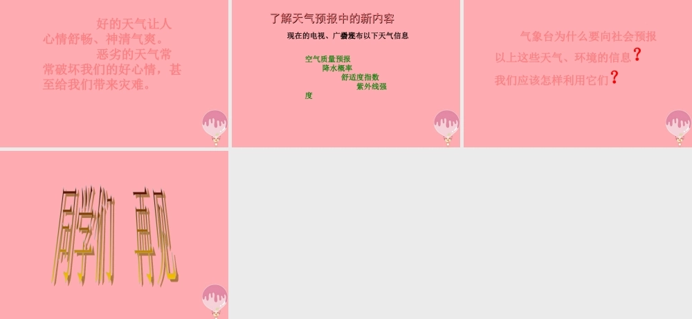 三年级科学上册 5.4 一周的天气课件1 青岛版五四制-青岛版小学三年级上册自然科学课件