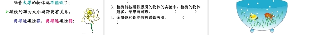 三年级科学下册 磁铁 2磁铁有磁性课件2 教科版-教科版小学三年级下册自然科学课件
