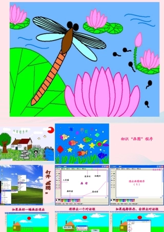 三年级信息技术 第17课《初识画图》课件2 苏科版-苏科版小学三年级全册信息技术课件