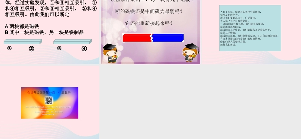 三年级科学下册 磁铁 3 磁铁的两极课件 教科版-教科版小学三年级下册自然科学课件