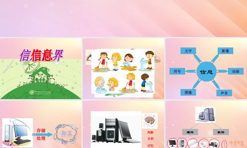 三年级信息技术上册 第1课 认识计算机 1.2 计算机的组成课件2 粤教版-粤教版小学三年级上册信息技术课件