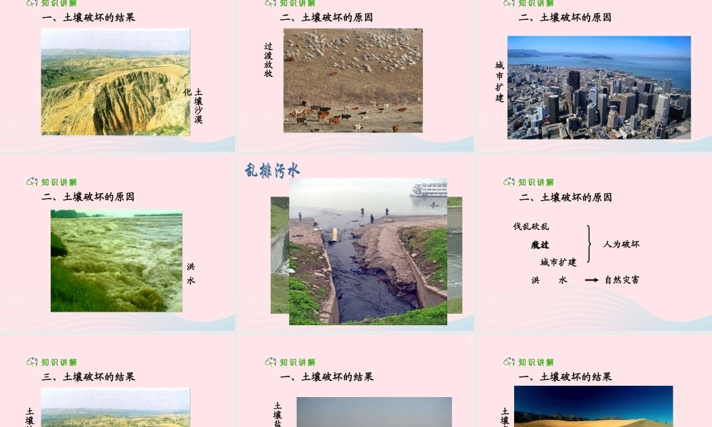 三年级科学上册 第7课《土壤的保护》课件（4） 冀教版-冀教版小学三年级上册自然科学课件