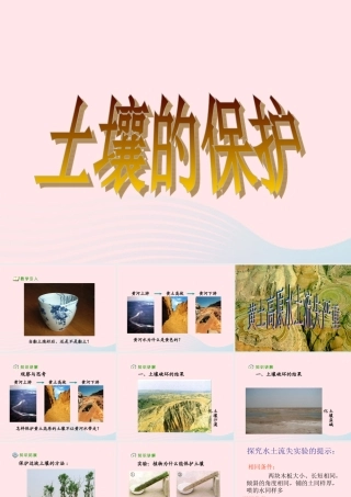 三年级科学上册 第7课《土壤的保护》课件（4） 冀教版-冀教版小学三年级上册自然科学课件