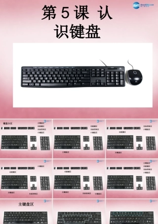 三年级信息技术上册 第5课 认识键盘课件 辽师大版（三起）