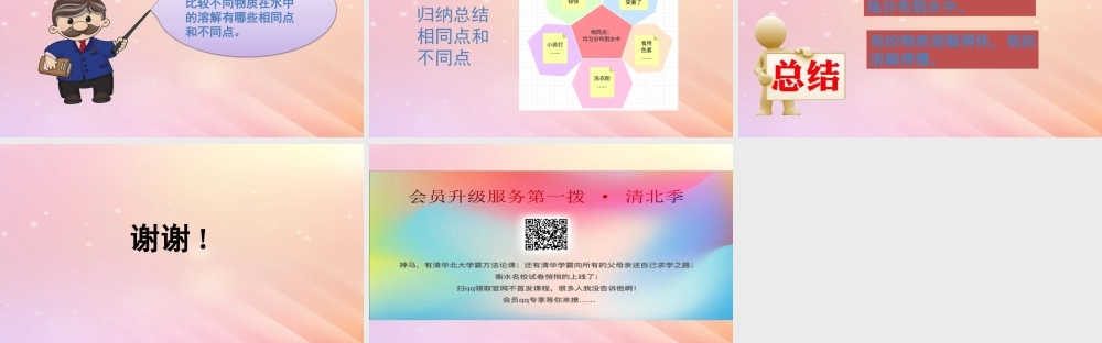 三年级科学上册 第三单元 溶解的秘密 1 不一样的溶解教学课件 大象版-大象版小学三年级上册自然科学课件