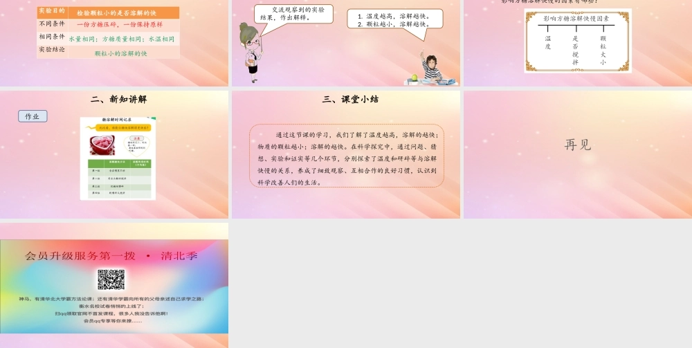 三年级科学上册 第三单元 溶解的秘密 3 溶解与加热课件 大象版-大象版小学三年级上册自然科学课件