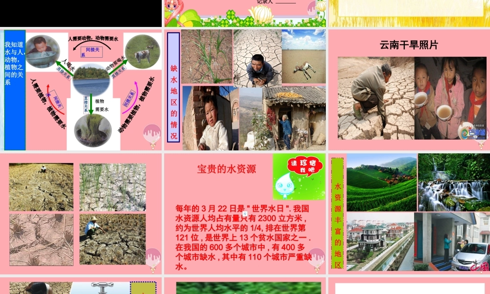 三年级科学上册 第11课 节约用水课件3 冀教版-冀教版小学三年级上册自然科学课件