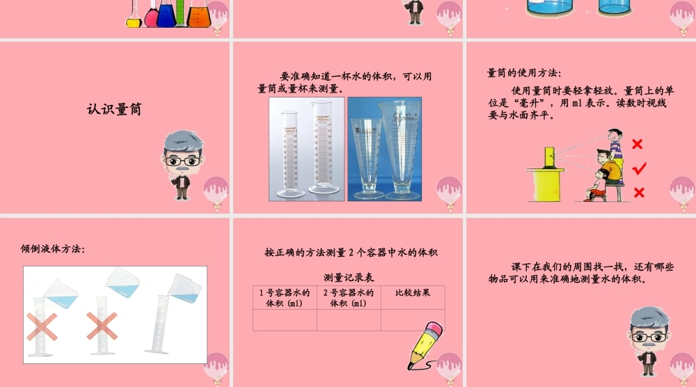 三年级科学上册 4.1 认识水课件2 湘教版-湘教版小学三年级上册自然科学课件