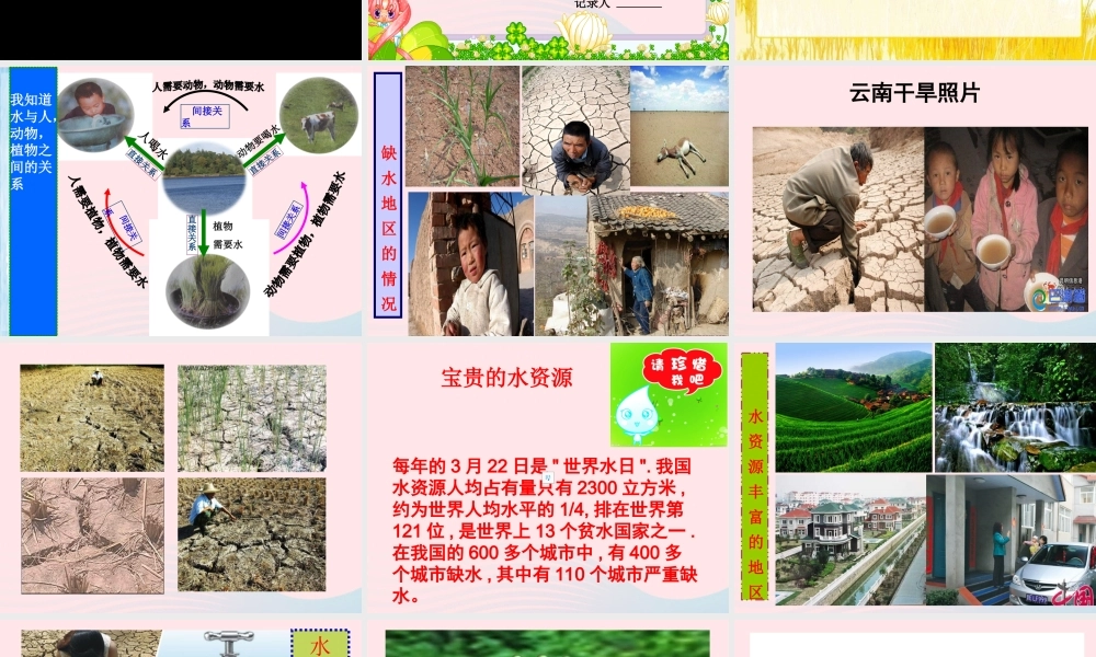 三年级科学上册 第11课《节约用水》课件（3） 冀教版-冀教版小学三年级上册自然科学课件