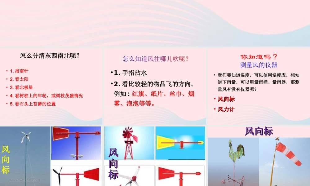 三年级科学上册 第13课《风》课件（3） 冀教版-冀教版小学三年级上册自然科学课件