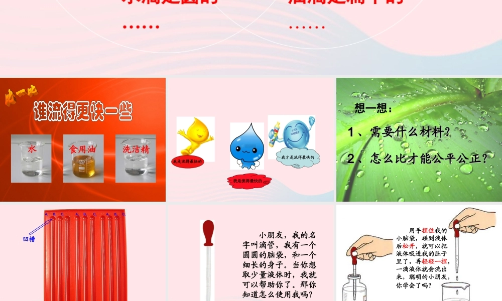 三年级科学上册 4.3《谁流得更快一些》课件（2） 教科版-教科版小学三年级上册自然科学课件