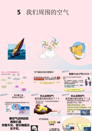 三年级科学上册 4.5《我们周围的空气》课件（1） 教科版-教科版小学三年级上册自然科学课件