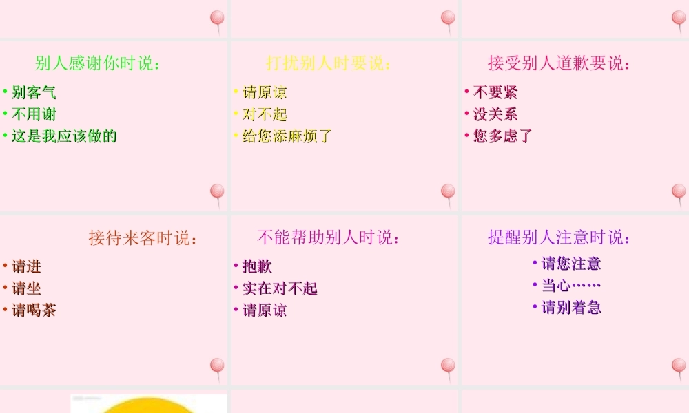 三年级信息技术上册 第8课《整理礼貌用语》课件 冀教版-冀教版小学三年级上册信息技术课件