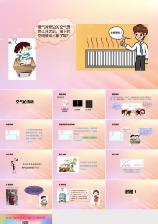 三年级科学上册 第四单元 流动的空气 3 空气的流动教学课件 大象版-大象版小学三年级上册自然科学课件