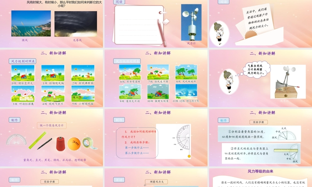 三年级科学上册 第一单元 小小气象员 3 风力大小教学课件 大象版-大象版小学三年级上册自然科学课件