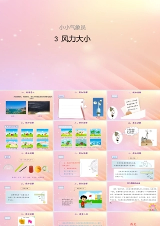 三年级科学上册 第一单元 小小气象员 3 风力大小教学课件 大象版-大象版小学三年级上册自然科学课件