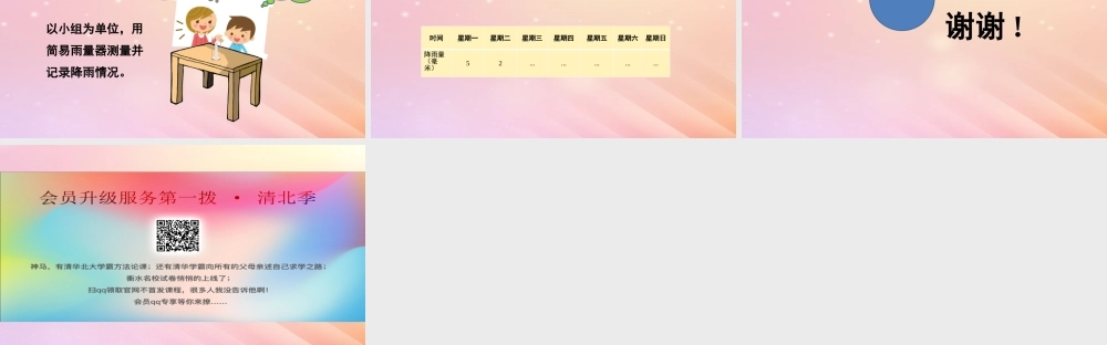 三年级科学上册 第一单元 小小气象员 4 云量和降水量教学课件 大象版-大象版小学三年级上册自然科学课件