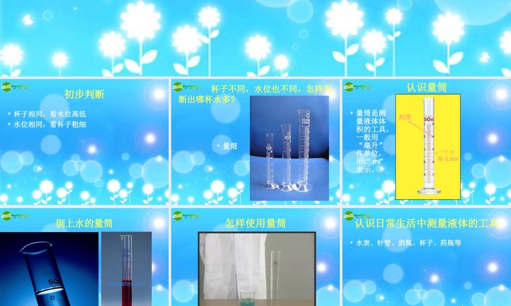 三年级科学上册 二单元 我们怎么知道 8哪杯水多课件 青岛版五四制