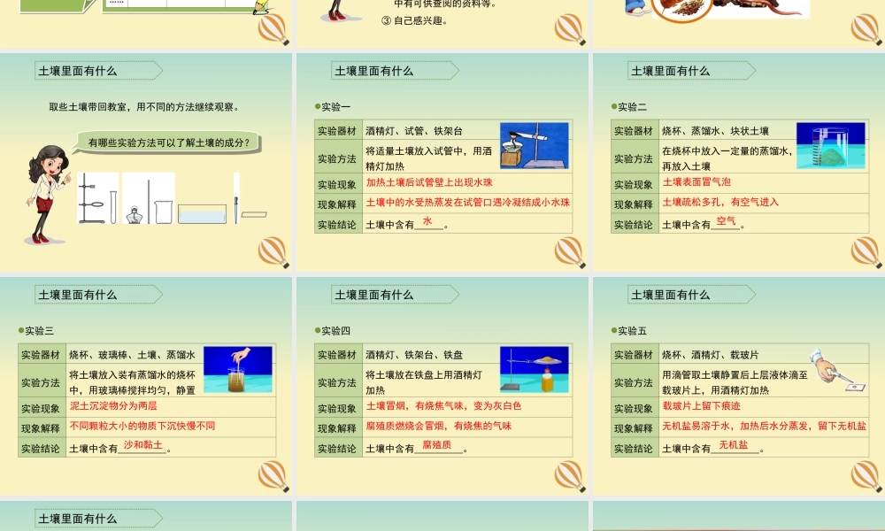 三年级科学上册 第五单元 蚯蚓小导游 1 《探访蚯蚓的家》教学课件 大象版-大象版小学三年级上册自然科学课件