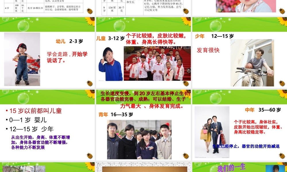 三年级科学下册 动物的生命周期 7 我们的生命周期课件 教科版-教科版小学三年级下册自然科学课件