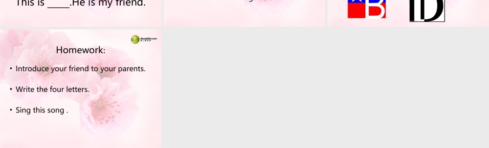 三年级英语上册 Lesson 7 My Friend课件 （新版）冀教版