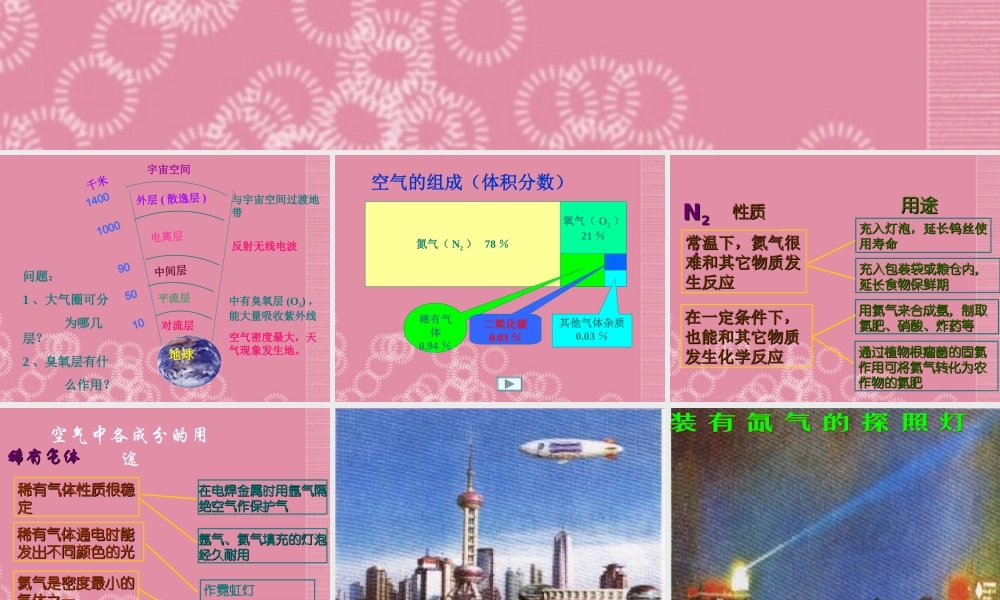 三年级科学上册 空气的用途1课件 首师大版