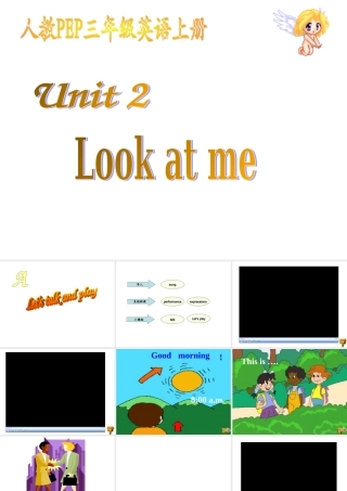 三年级英语上册 Let's talk and play课件 人教版PEP