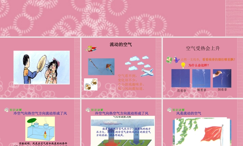 三年级科学下册 流动的空气 2课件 首师大版