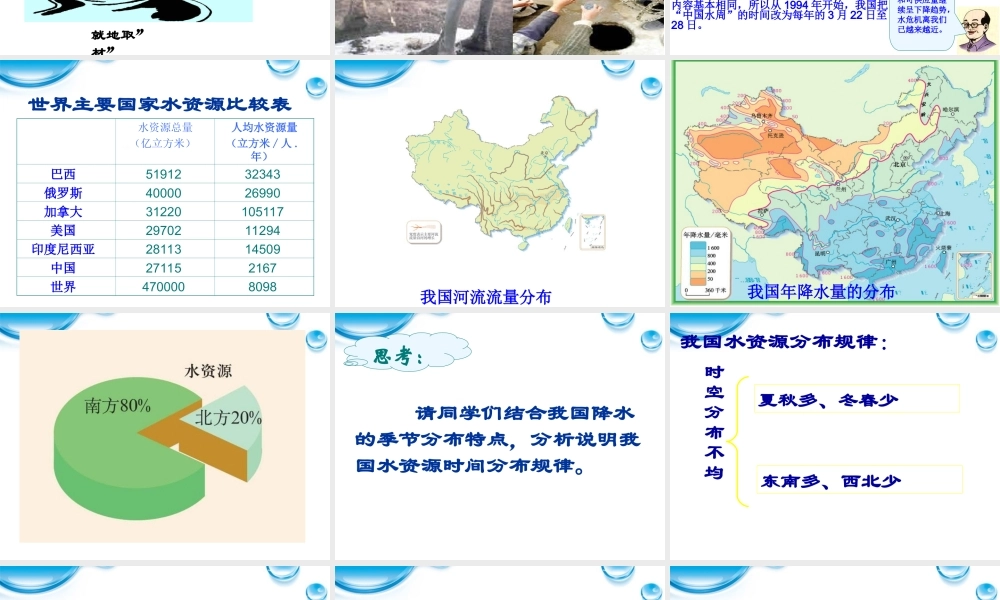 三年级科学上册 认识水课件1 青岛版
