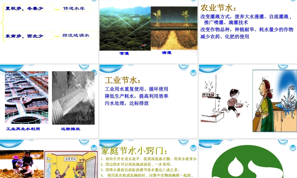 三年级科学上册 认识水课件1 青岛版