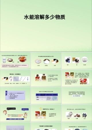 三年级科学上册 水 5 《水能溶解多少物质》教学课件 教科版-教科版小学三年级上册自然科学课件