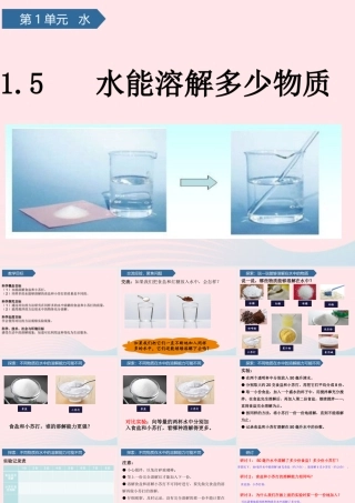 三年级科学上册 水 5水能溶解多少物质课件 教科版-教科版小学三年级上册自然科学课件