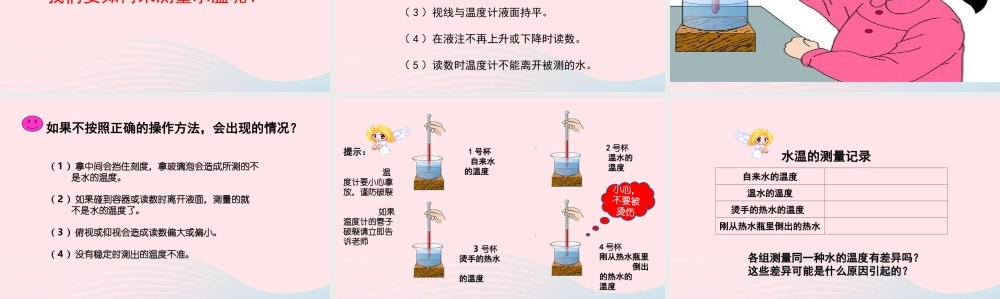 三年级科学下册 温度与水的变化 2 测量水的温度课件3 教科版-教科版小学三年级下册自然科学课件