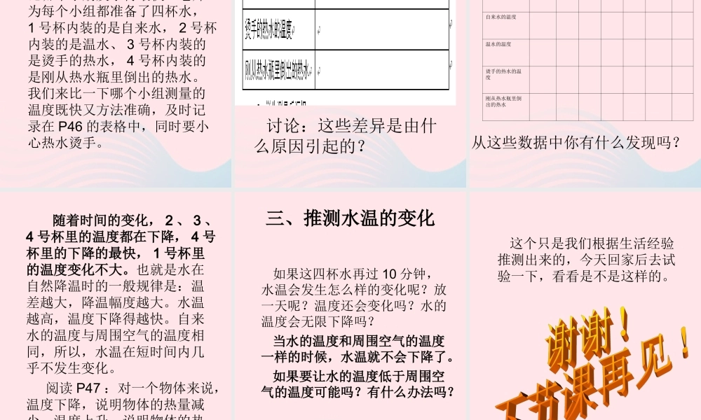 三年级科学下册 温度与水的变化 2 测量水的温度课件4 教科版-教科版小学三年级下册自然科学课件