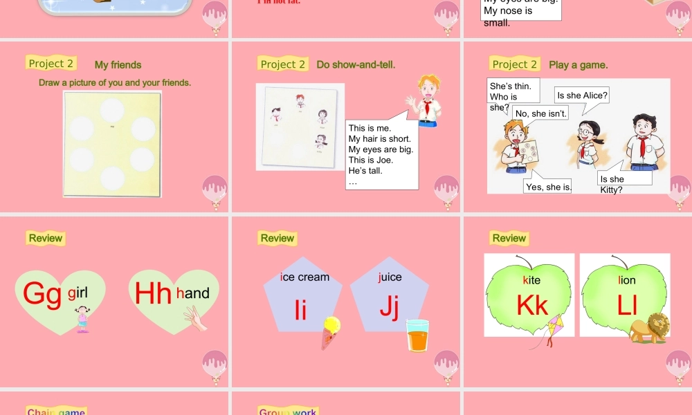 三年级英语上册 Module 2 Revision 2教学课件包 牛津上海版课件