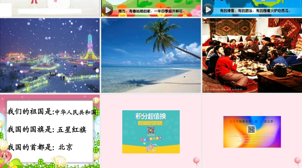 一年级语文下册 阅读一 第1课《我们的祖国真大》课件2 教科版-教科版小学一年级下册语文课件