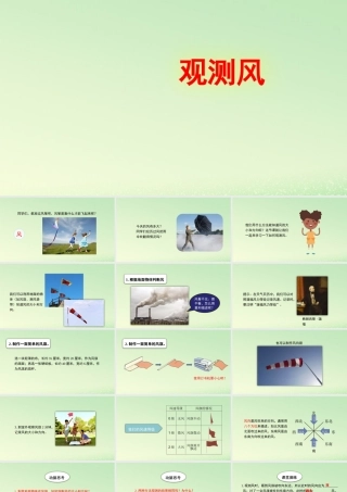 三年级科学上册 天气 5 《观测风》教学课件 教科版-教科版小学三年级上册自然科学课件