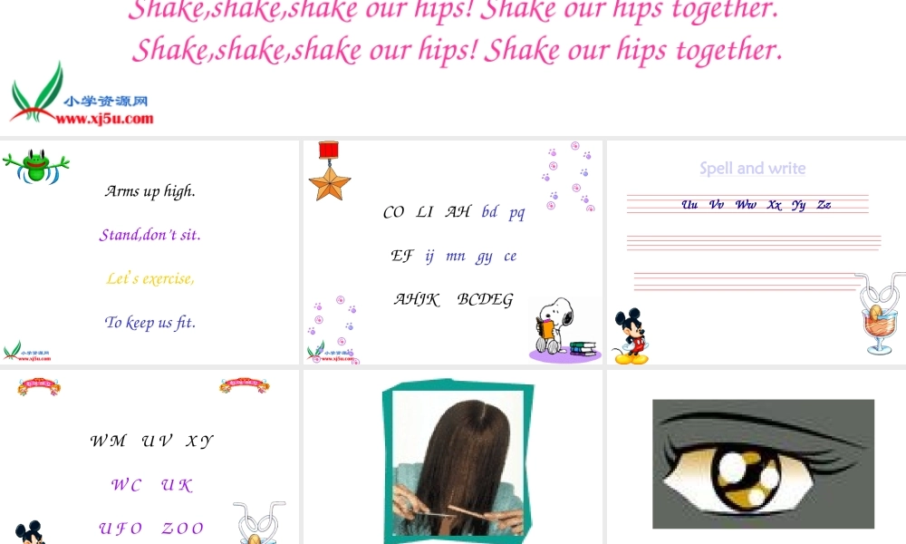 三年级英语上册 Module 2 Unit 5(2)课件 广州版