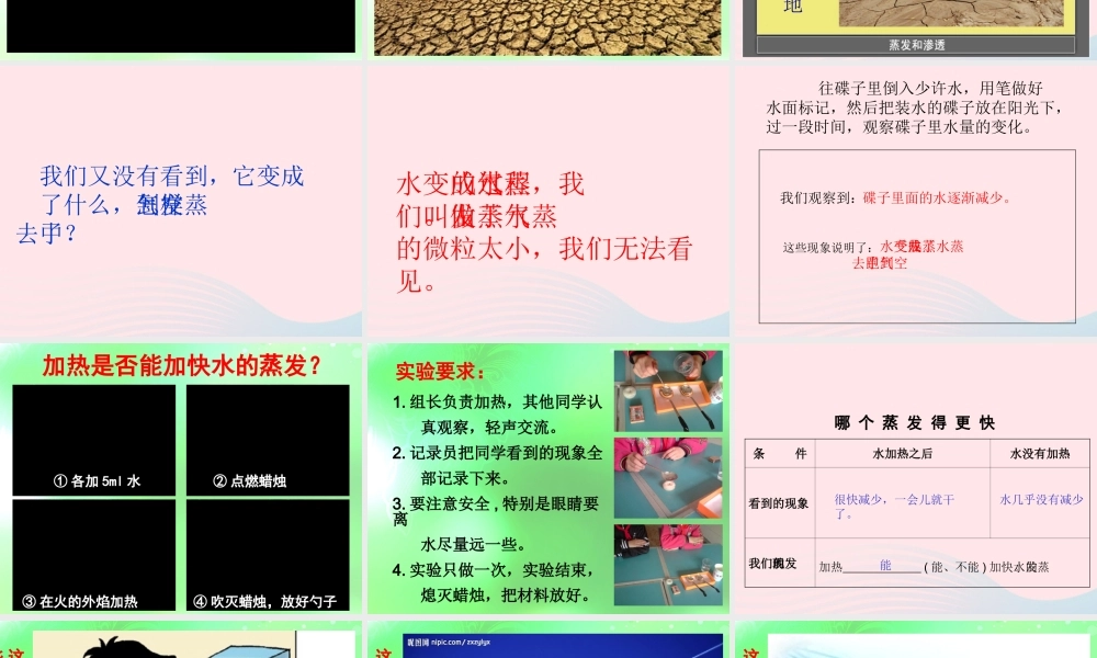 三年级科学下册 温度与水的变化 6 水和水蒸气课件1 教科版-教科版小学三年级下册自然科学课件